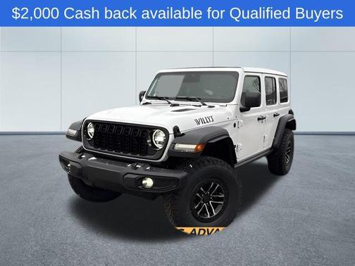 Bright White Clearcoat 2026 Jeep Wrangler Willys