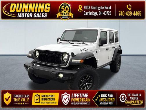 Bright White Clearcoat 2026 Jeep Wrangler Willys