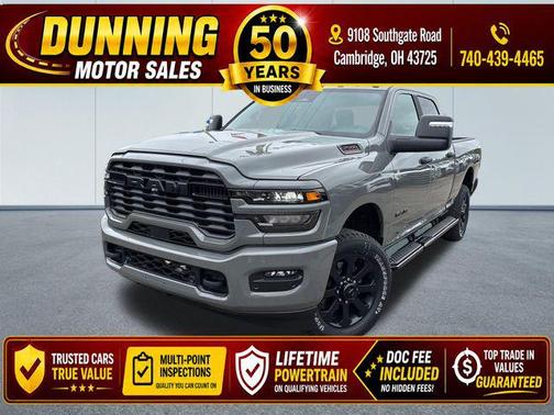 Ceramic Gray Clearcoat 2026 RAM 2500 Big Horn Crew Cab 4x4 6'4' Box