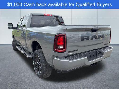 Ceramic Gray Clearcoat 2026 RAM 2500 Big Horn Crew Cab 4x4 6'4' Box