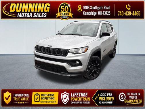 Silver Zynith Metallic Clearcoat 2026 Jeep Compass Latitude