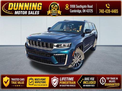 Fathom Blue Pearlcoat 2026 Jeep Grand Cherokee L Summit