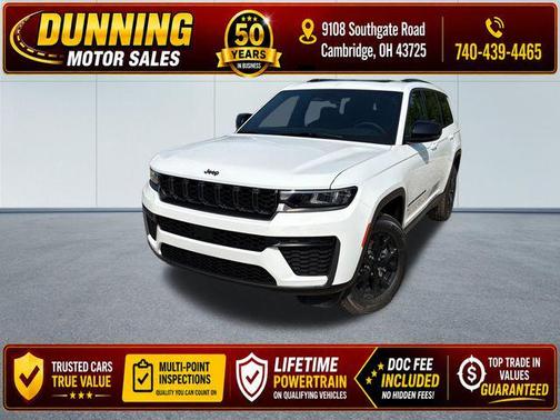 Bright White Clearcoat 2026 Jeep Grand Cherokee L Altitude