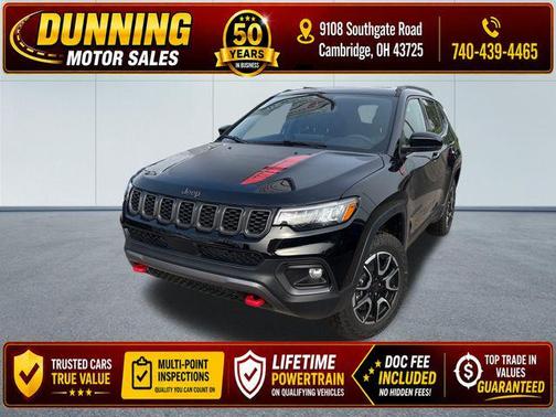 Diamond Black Crystal Pearlcoat 2026 Jeep Compass Trailhawk