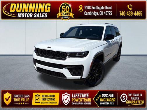 Bright White Clearcoat 2026 Jeep Grand Cherokee L Altitude