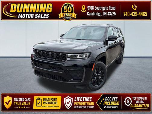 Diamond Black Crystal Pearlcoat 2026 Jeep Grand Cherokee L Altitude