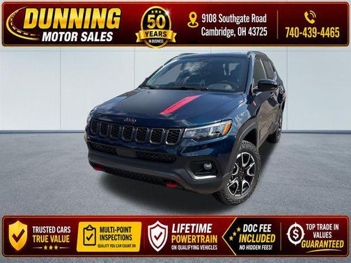 Fathom Blue Pearl Coat 2026 Jeep Compass Trailhawk