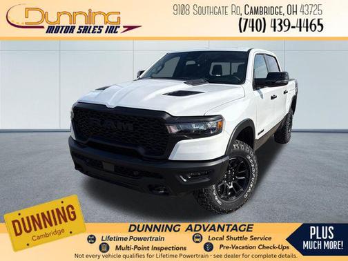 Bright White Clearcoat 2026 RAM 1500 Rebel