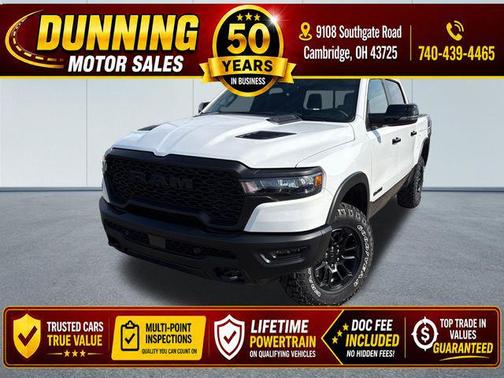 Bright White Clearcoat 2026 RAM 1500 Rebel