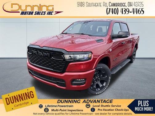 Molten Red Pearlcoat 2026 RAM 1500 Big Horn/Lone Star