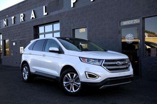 White 2016 Ford Edge SEL