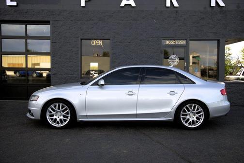 Ice Silver Metallic 2012 Audi A4 2.0T Premium Plus quattro