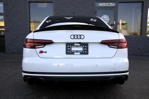 White 2018 Audi S4 3.0T Prestige
