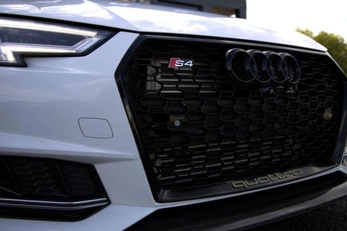 White 2018 Audi S4 3.0T Prestige