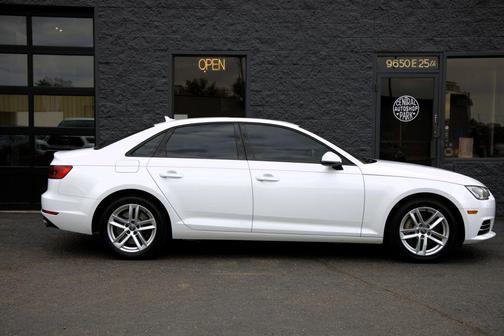 White 2017 Audi A4 Premium Sedan 4D