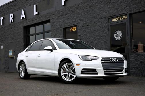 White 2017 Audi A4 Premium Sedan 4D