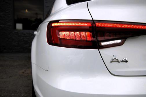 White 2017 Audi A4 Premium Sedan 4D