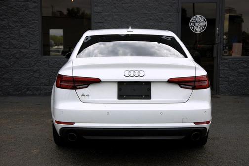 White 2017 Audi A4 Premium Sedan 4D