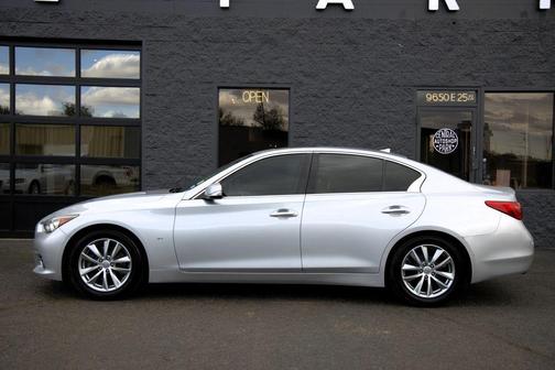 Liquid Platinum 2015 INFINITI Q50 Premium