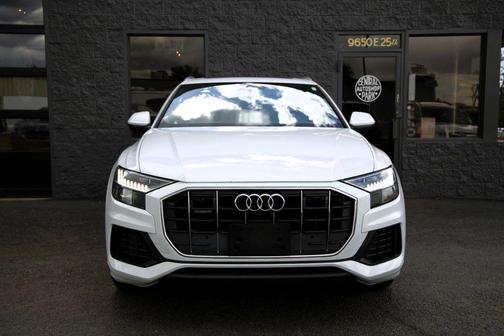 White 2019 Audi Q8 3.0T Premium