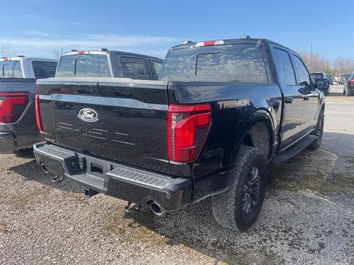 AGATE BLACK METALLIC 2025 Ford F-150 TREMOR