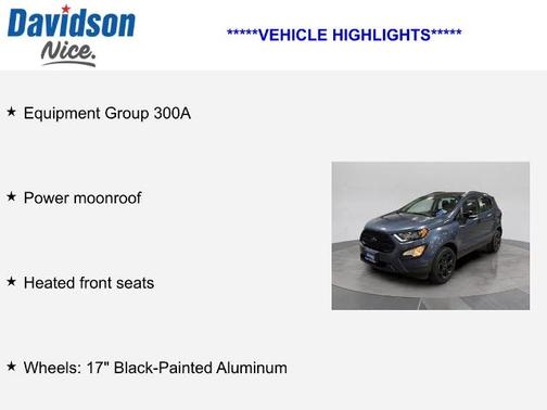 2022 Ford EcoSport SES