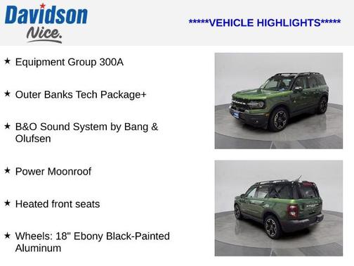 2025 Ford Bronco Sport OUTER BANKS