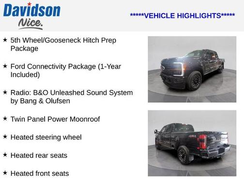 AGATE BLACK METALLIC 2026 Ford F-250 PLATINUM