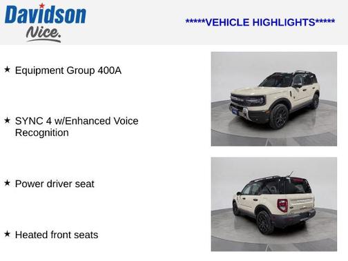 2025 Ford Bronco Sport BADLANDS