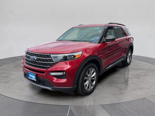 RAPID RED MET TINTED CC 2023 Ford Explorer XLT