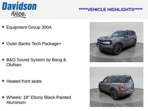 2025 Ford Bronco Sport OUTER BANKS