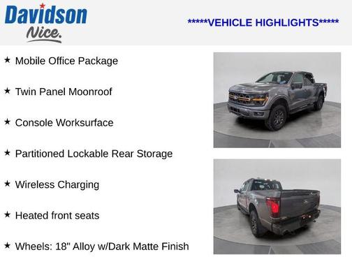 CARBONIZED GREY METALLIC 2025 Ford F-150 TREMOR