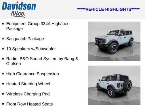 2024 Ford Bronco BADLANDS