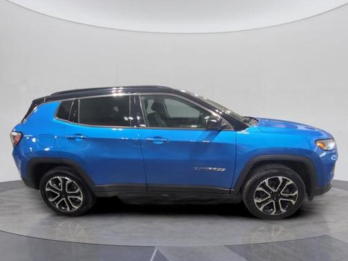 Laser Blue 2022 Jeep Compass LIMITED