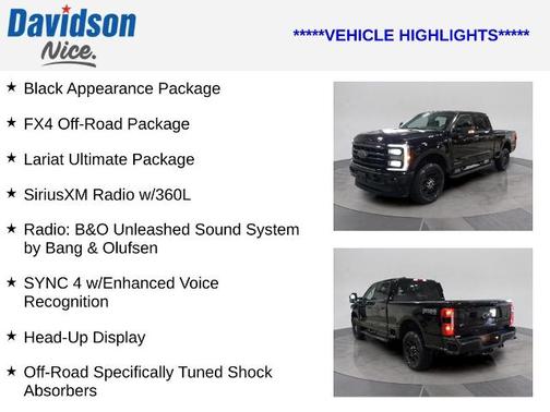 AGATE BLACK 2024 Ford F-250 LARIAT