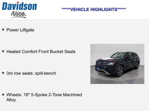 2021 Volkswagen Atlas 2.0T SE