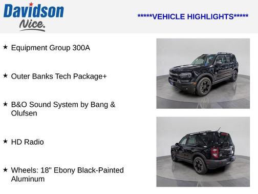 2025 Ford Bronco Sport OUTER BANKS