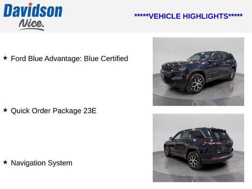 Midnight Sky 2024 Jeep Grand Cherokee LIMITED