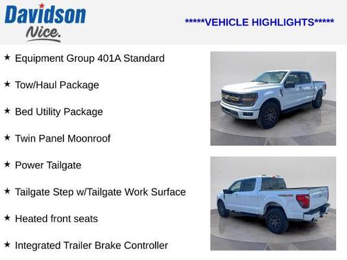 BLANC COSMIQUE MÉTALLISÉ 2025 Ford F-150 TREMOR