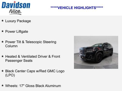 2023 GMC Acadia AT4