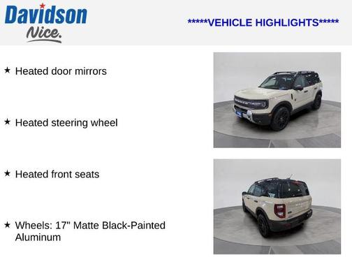 2025 Ford Bronco Sport BADLANDS