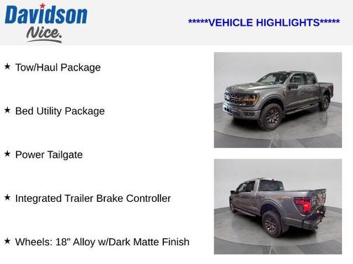 CARBONIZED GREY METALLIC 2025 Ford F-150 TREMOR