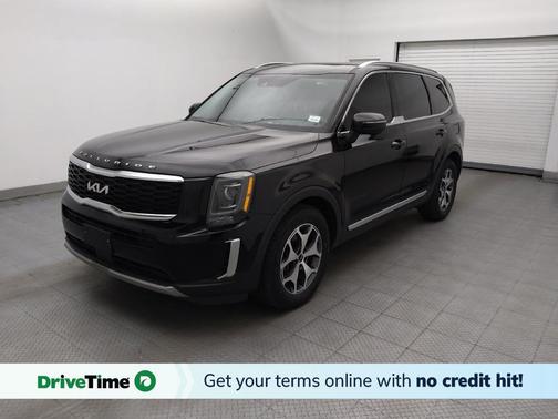 Ebony Black 2022 Kia Telluride EX