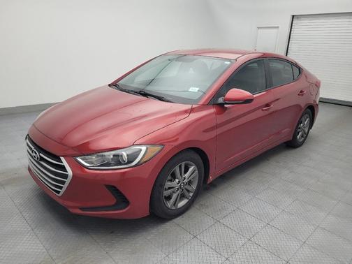Scarlet Red 2018 Hyundai ELANTRA SEL