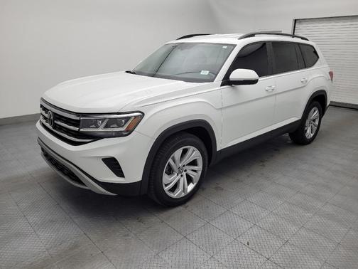 Pure White 2021 Volkswagen Atlas S