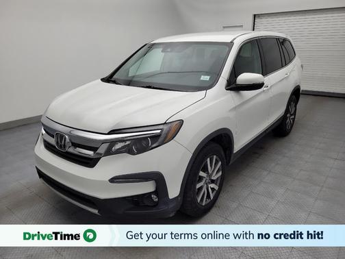 Platinum White Pearl 2021 Honda Pilot AWD EX
