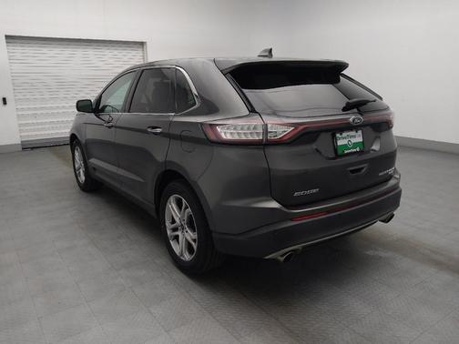 Gray 2015 Ford Edge Titanium