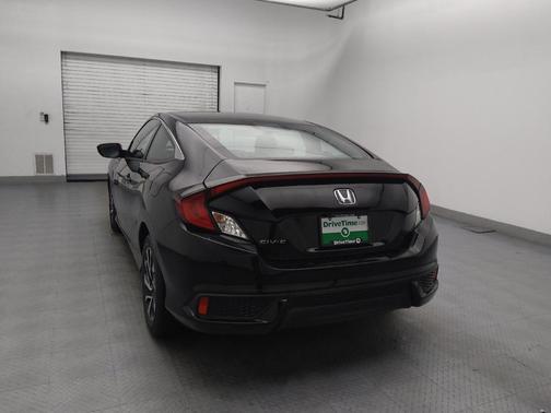 Black 2017 Honda Civic LX