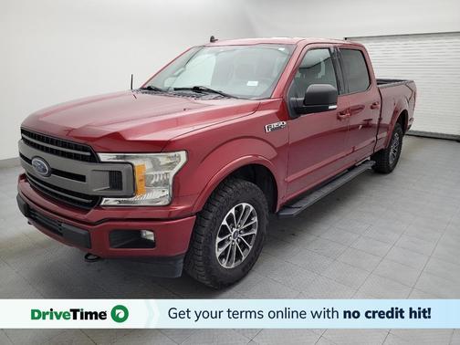Red 2019 Ford F-150 XLT