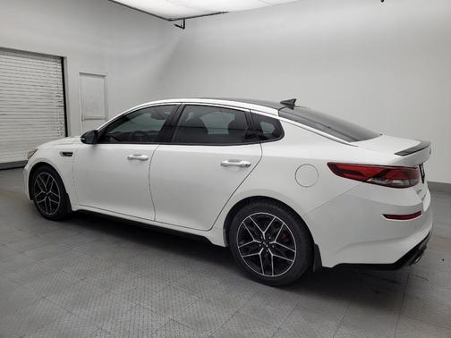Snow White Pearl 2020 Kia Optima SX Turbo